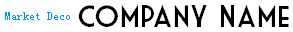 logo template font